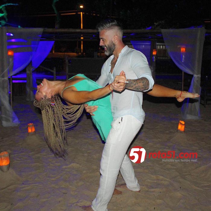 Atores argentinos passam férias no Porto Seguro Praia Resort