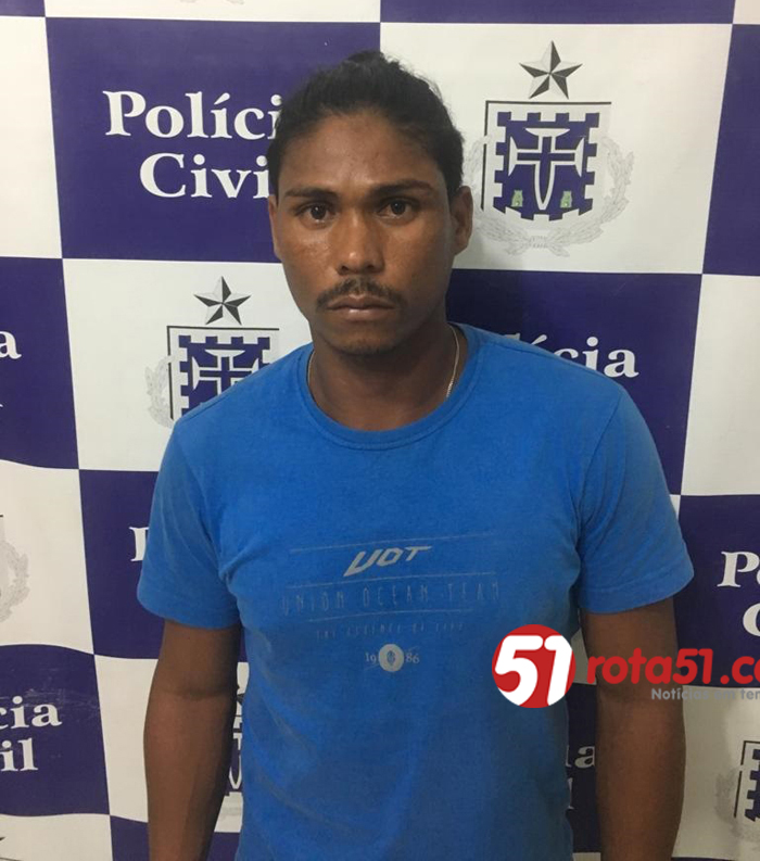ITABELA. AUTOR DO ÚLTIMO HOMICÍDIO OCORRIDO EM ITABELA SE APRESENTA ESPONTANEAMENTE NA DELEGACIA.
