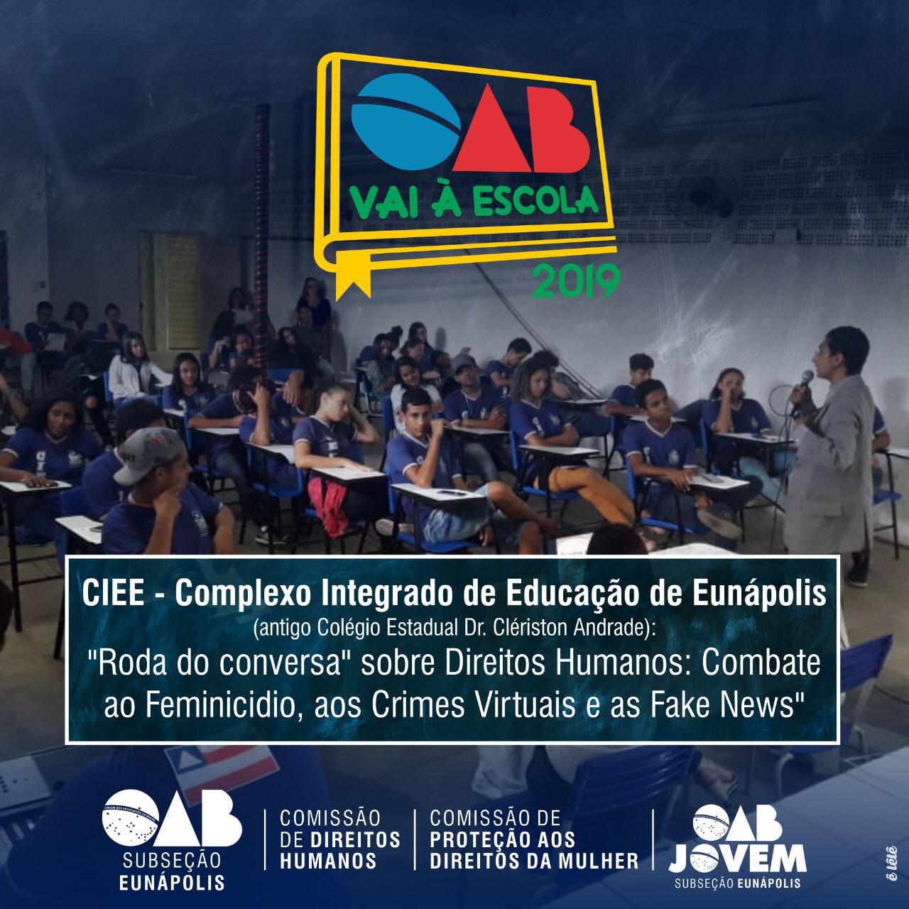 OAB combate crimes virtuais e feminicídio.