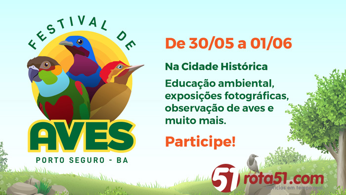 2º Festival de Aves de Porto Seguro: lazer e informação para a conservação do meio ambiente