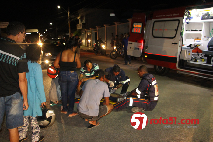 Rota51.com flagra mais um acidente, no cruzamento da av das Américas e a do Posto de gasolina.