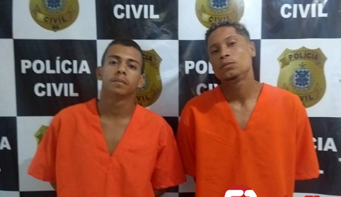 EUNÁPOLIS. POLÍCIA CIVIL apreende drogas e prende dois envolvidos com o tráfico no bairro thiago de Melo.