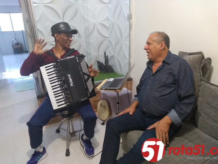 Um domingo musical entre amigos.