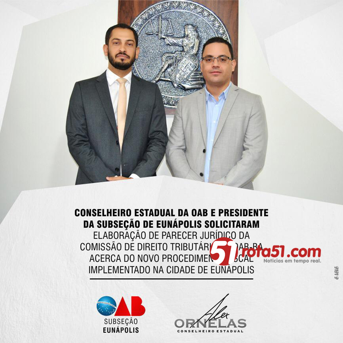 OAB vai elaborar parecer jurídico sobre novo procedimento fiscal implementado na cidade de Eunápolis *