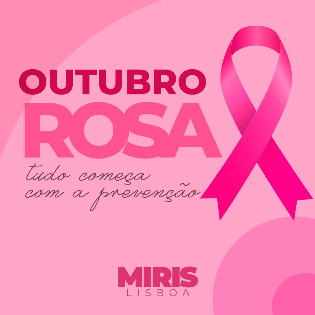 Miris Lisboa, conclama a todas as mulheres a fazerem o toque e se cuidarem.