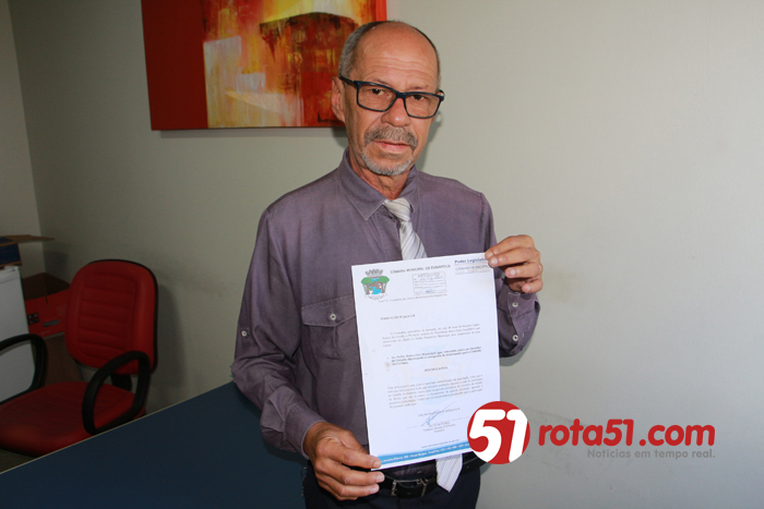 Governador atende pedido de vereador e, autoriza a iluminação da estrada da Colônia.