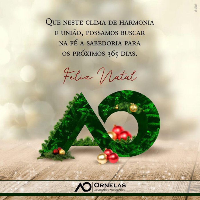 Dr Alex Ornelas envia sua mensagem de natal a todos