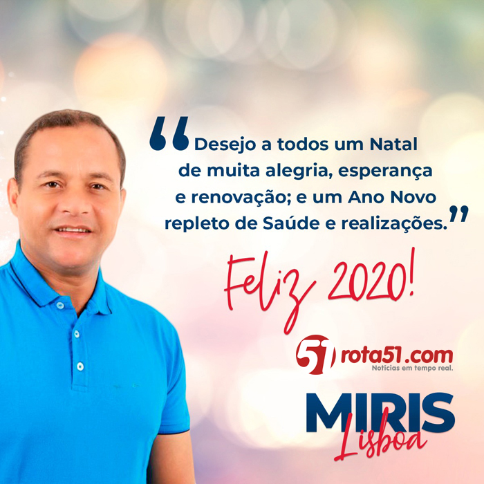 Mensagem de Natal de Miris Lisboa