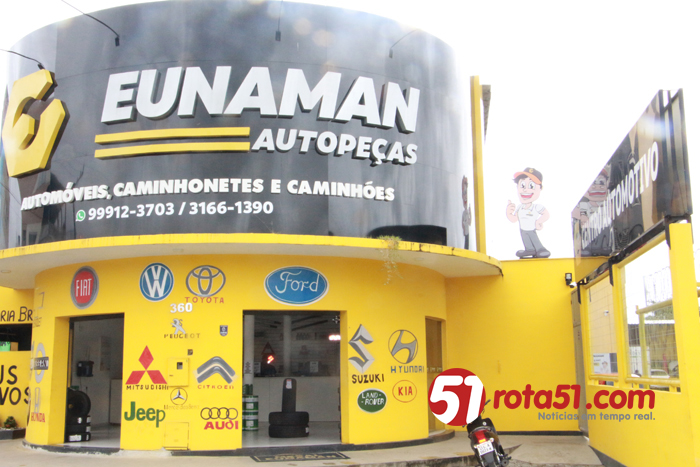 Eunamam, a mais recente casa de peças automotivas da região