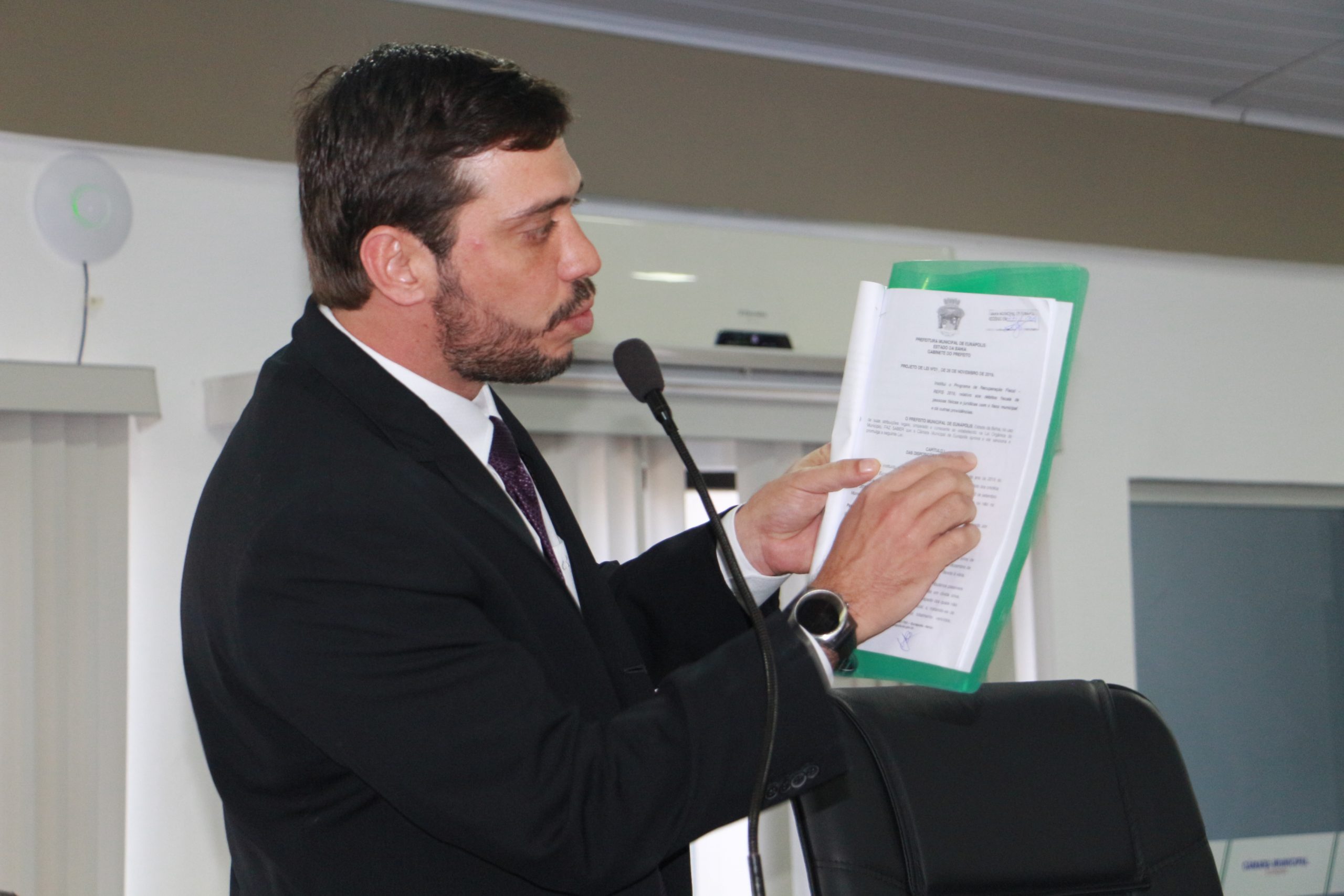 Deputado Federal Leur Lomanto Jr, apoia Ramos Filho, como pré candidato a prefeito de Eunápolis.