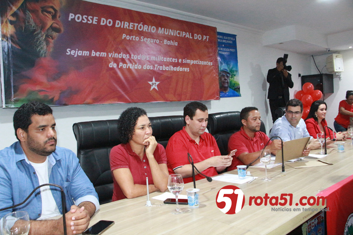 A política já começou, o PT nesta 6ª feira movimentou Porto Seguro, no sábado será em Eunápolis.