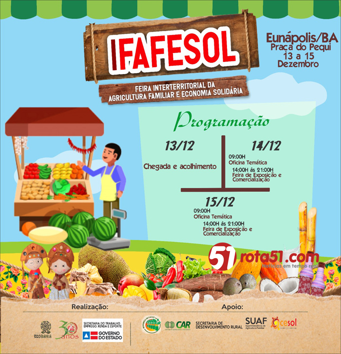 Vai acontecer em Eunápolis a I FAFESOL