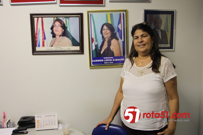 Carmem Lúcia, é pré candidata a vereadora, veja entrevista na íntegra.