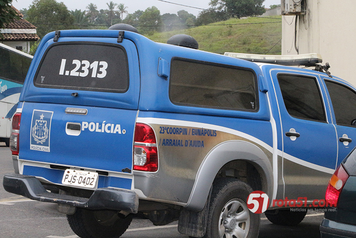 PM e SAMU fazem atendimento, mas vítima já tinha ido a óbito.