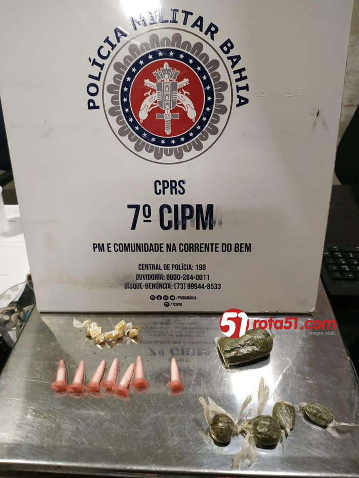 Foi mexer com o que não presta, acabou no grampo da polícia.