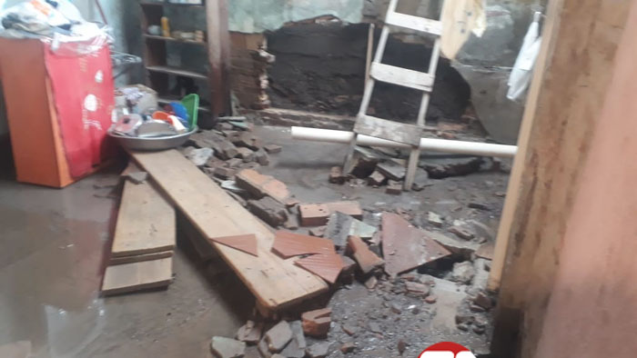 Chuva destrói casa em bairro e, no centro derruba arvores, e agora? A infra estrutura vai ajudar?