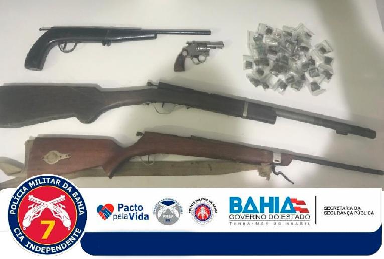 PM  e RONDESP SUL, recuperaram armas, furtos e cancelam mais 2 CPF’s