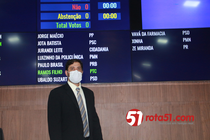 Vereador RAMOS FILHO, retoma às atividades políticas a todo vapor.