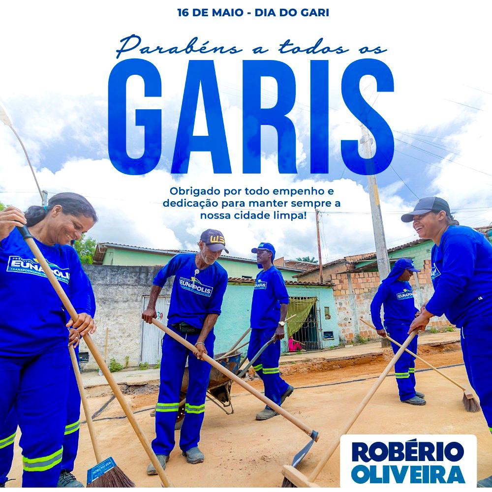 Homenagem e respeito pelo Gari e pelo seu trabalho.