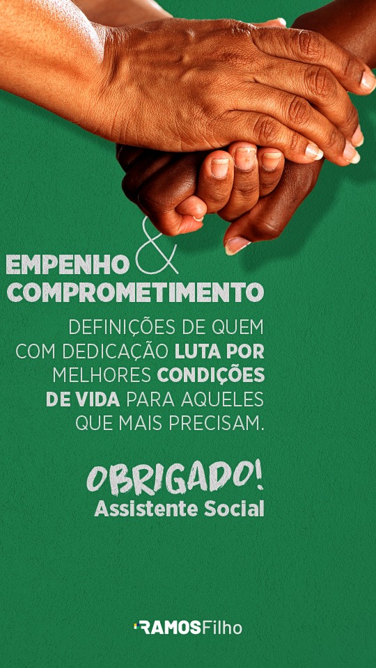Dia 15 de maio, dia da (o) Assistente Social.