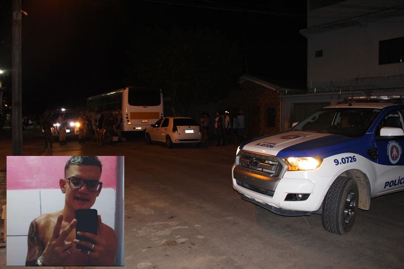 Mataram mais um jovem na cidade, mais um crime de perversidade.