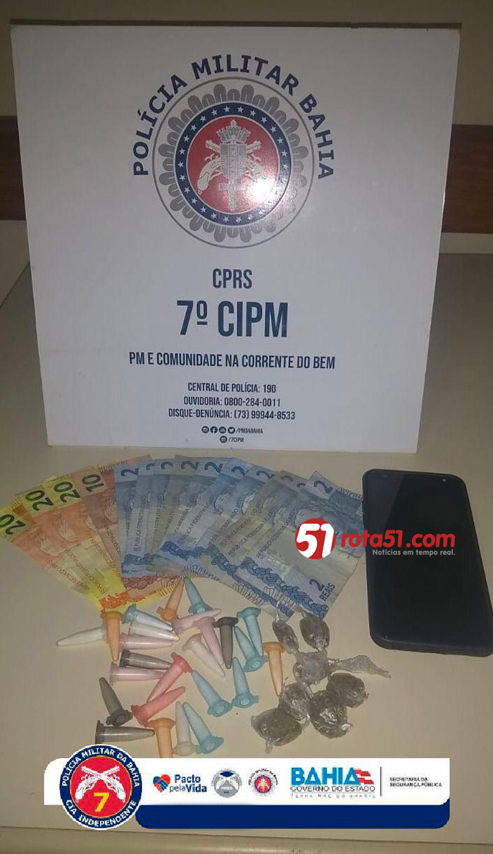 Após denúncia, PM faz “baculejo” e faz a festa.