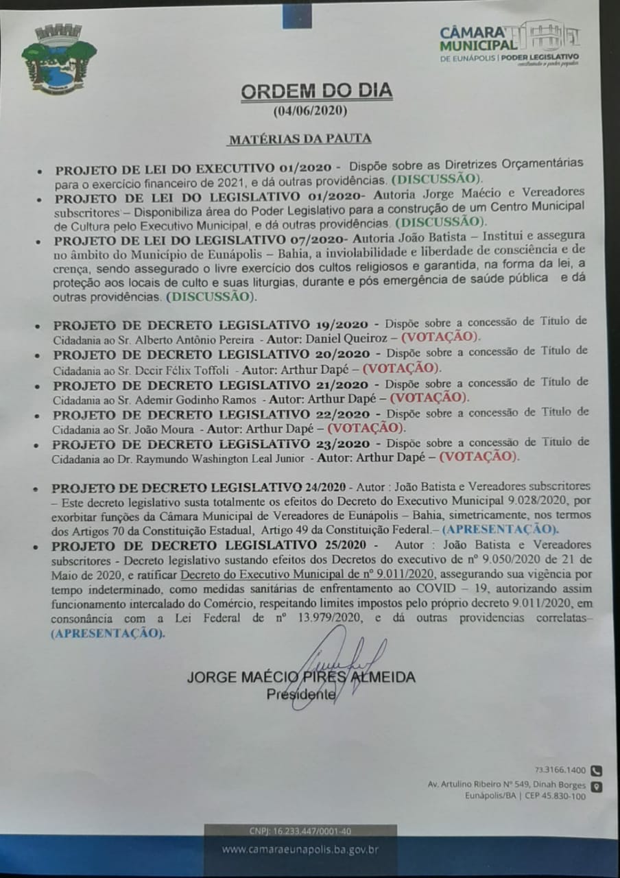 Vereadores desmembram projetos e amanhã 5ª feira 04-06, vão votar o projeto dos professores.