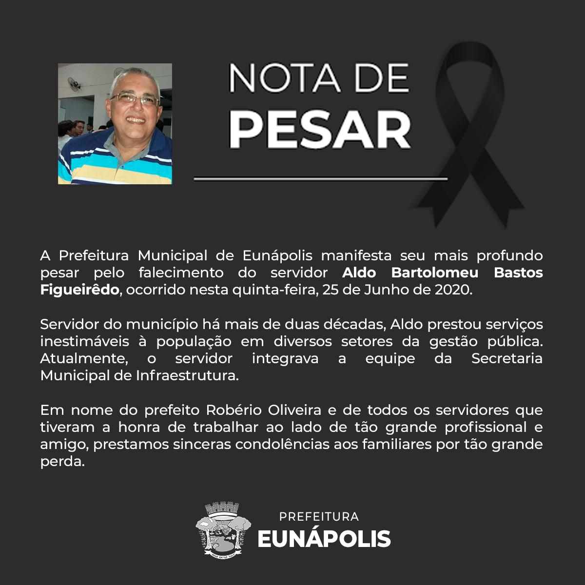 MUNICÍPIO HOMENAGEIA ALDO BARTOLOMEU