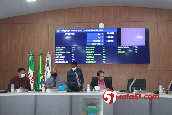 Eunápolis: Votação do Projeto que revoga decreto 9028 do Executivo fica para quinta-feira (4)