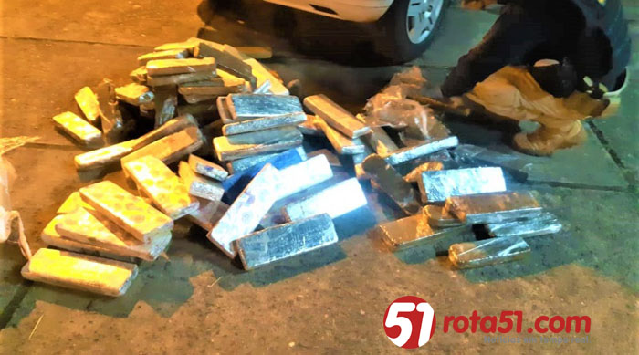 A droga que saiu de São Paulo teria como destino final a cidade de Eunápolis, no Extremo Sul baiano.