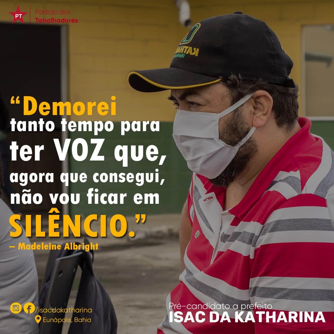 Para Isac este é o momento de renovação, renovar para não piorar