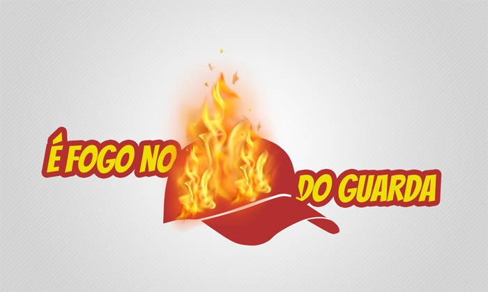 SESSÃO PINGA FOGO, É FOGO NO BONÉ DO GUARDA.