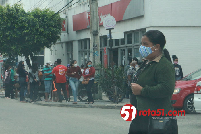 A cada dia que passa aumenta o número de infectados na cidade.