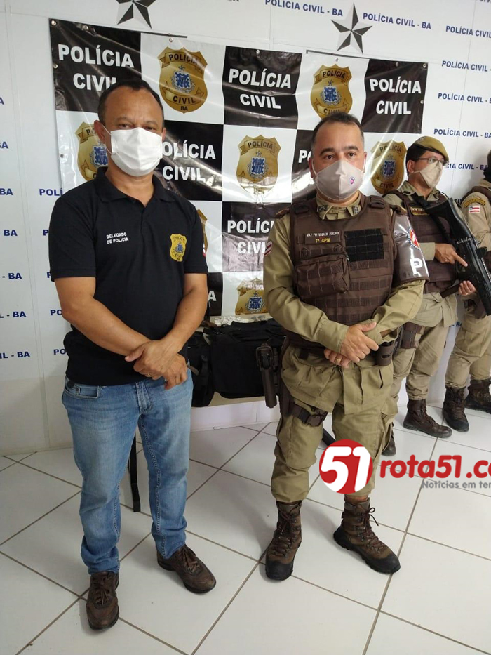 7ª CIPM E 23ª COORPIN PRENDEM CRIMINOSOS ENVOLVIDOS EM ATAQUES RECENTES