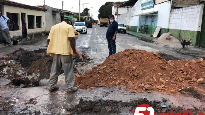 Prefeitura continua melhorando o bairro Santa Lúcia