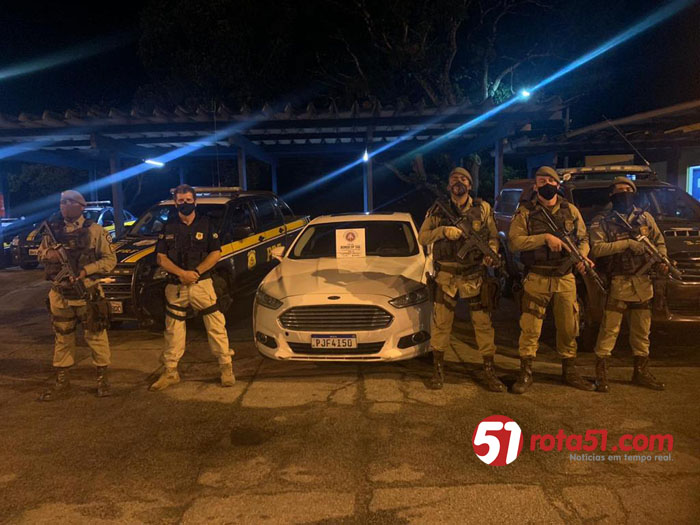 Roubaram pé de borracha e foram presos pela Rondesp Sul e PRF em Eunápolis