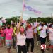 Centenas de pessoas acompanham Devanir em caminhada pelas ruas de Itagimirim