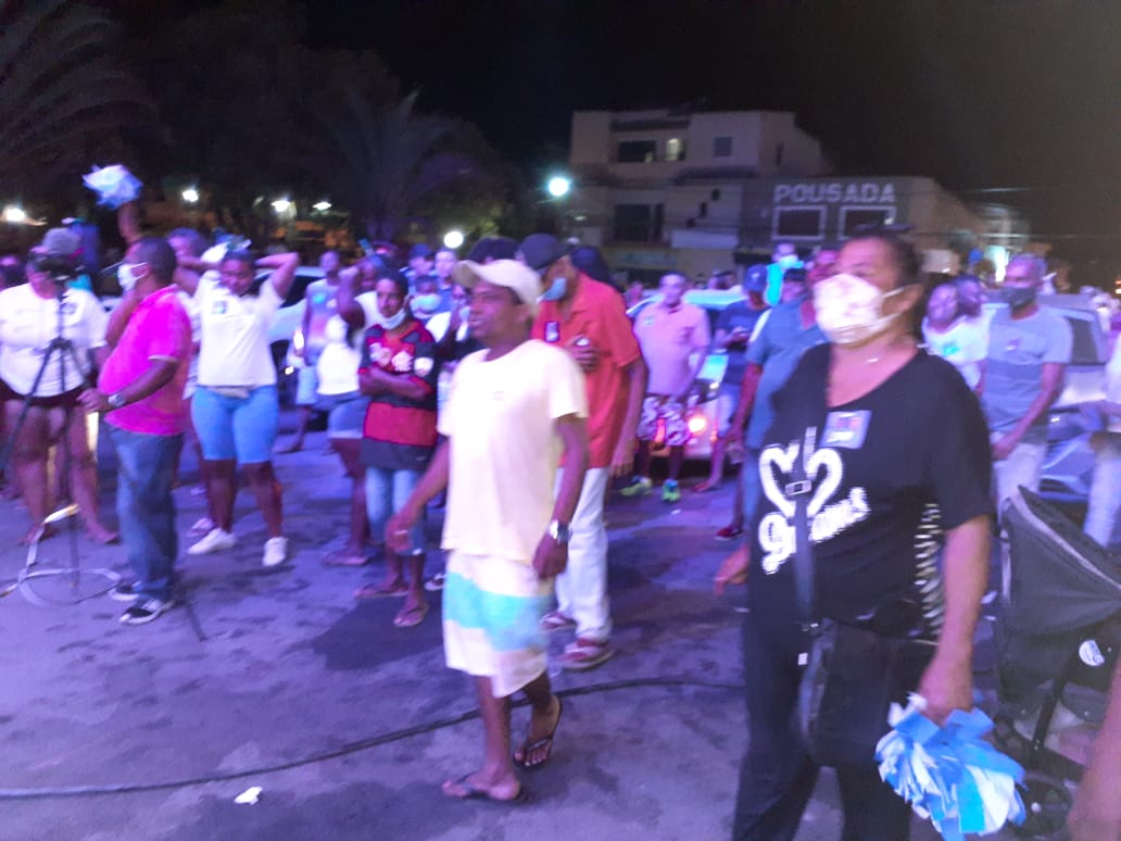 Evento de oposição em Itagimirim, desrespeita regras de saúde, em tempo de pandemia.