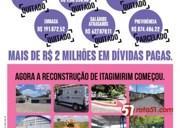 Prefeita paga dívidas anteriores e coloca município em dia