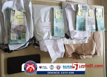 Depois do aviso da Polícia Federal inteligência da PM apreende dinheiro falso em Guaratinga.