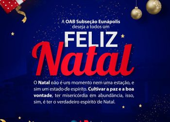 OAB deseja todos, um feliz Natal e um Ano Novo todo renovado.