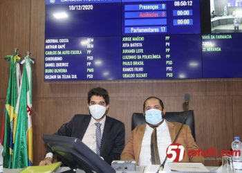 Sessão legislativa desta 5ª feira 10/12, vereadores jogaram balde de água fria nas intenções do prefeito Robério.