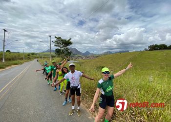 O GRUPO DE CORRIDA CREW SOFT RUN REALIZA  A CORRIDA ITABELA/GUARATINGA