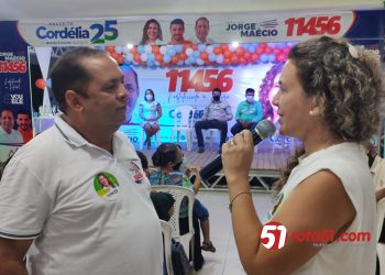 Jorge Maécio afirma que será candidato se tiver o apoio de Cordélia