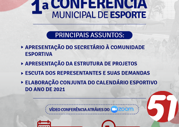 Prefeitura realizará a 1ª Conferência de Esportes em Porto Seguro