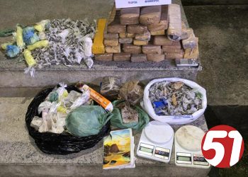 Rondesp Sul desfalca estoque de drogas e traficantes tomam outro prejuízo.