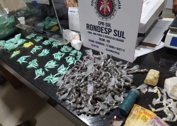 Rondesp Sul apreende drogas e o embalador dos produtos.