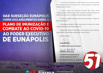 OAB cobra da prefeita Cordélia, sobre o plano de imunização.