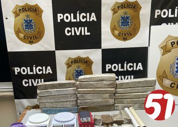 EUNÁPOLIS: POLICIA CIVIL apreende drogas e munições em Eunápolis.