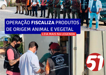Prefeitura de Porto Seguro e ADAB fiscalizam produtos sem origem para consumo humano.